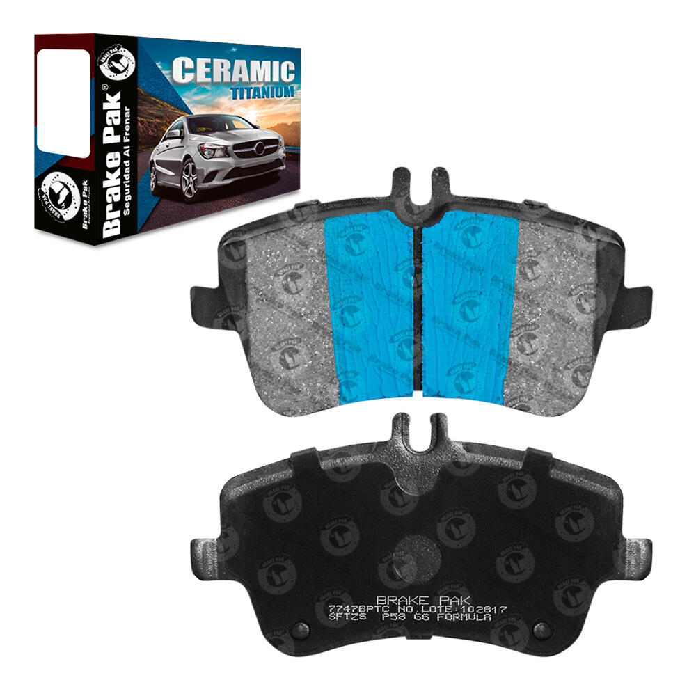 Front Rear 290mm Brake Rotors +Ceramic Pad For Benz C240 C280